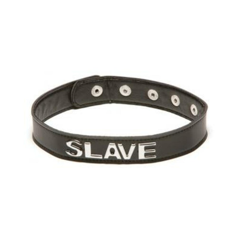 Talk Dirty To Me Collar - Slave