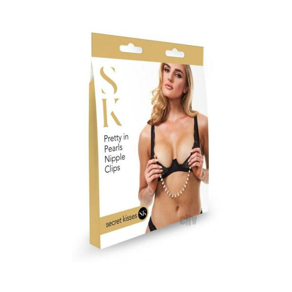 Sk Pretty In Pearls Nipple Clamps