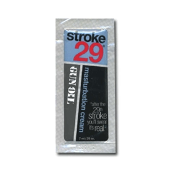 Stroke 29 Masturbation Cream Foil Pack Each