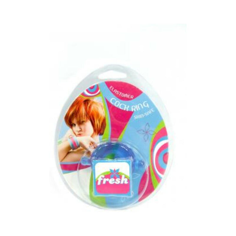 Cock Ring Elastomer Large Blue