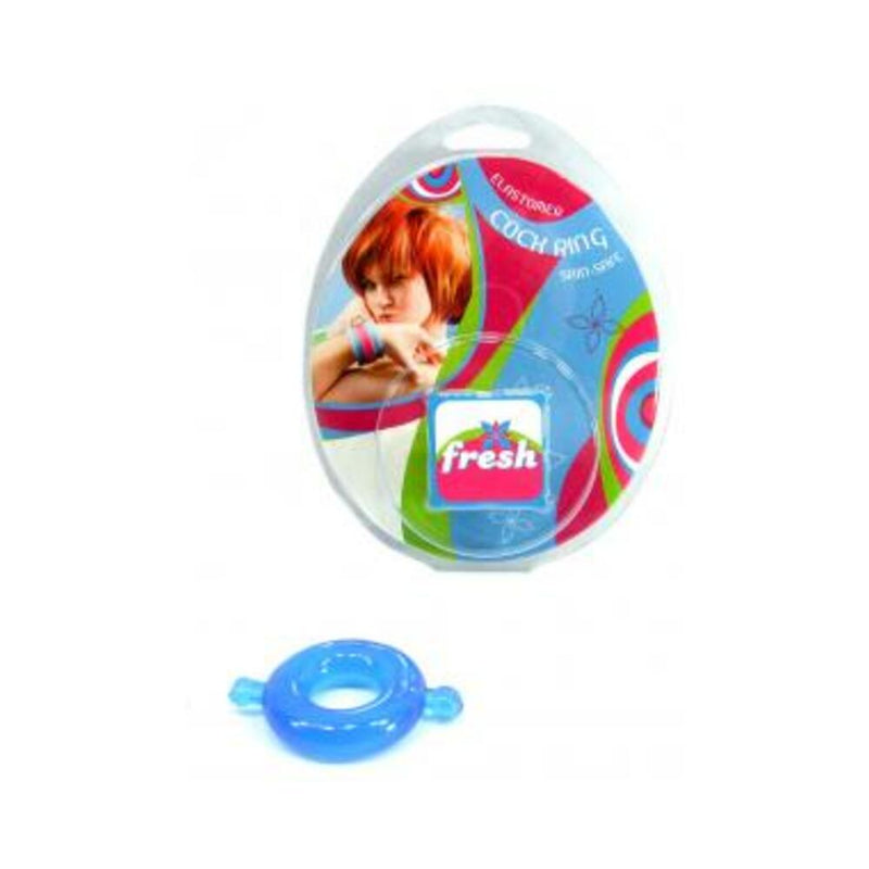 Cock Ring Elastomer Large Blue