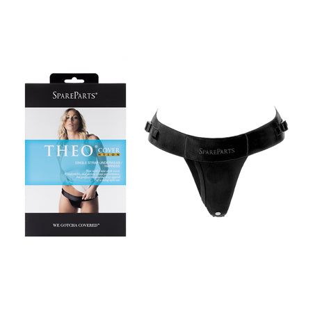 SpareParts Theo Cover Undwr Harness Black (Single Strap) Size B Nylon