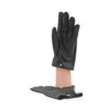 Vampire Gloves Leather Small Black