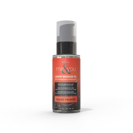 Me and You Massage Oil Island Passion 2oz