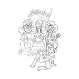 Who Smokes Weed? Coloring Book