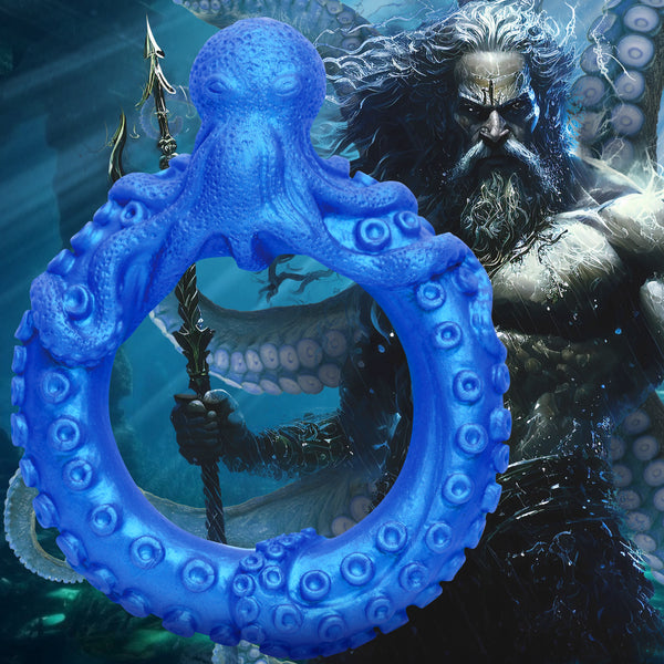 Creature Cocks Poseidons Octo Ring Blu