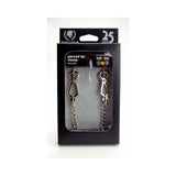 Spartacus Endurance Nipple Clamps Light Point Clamps With Curbed Chain