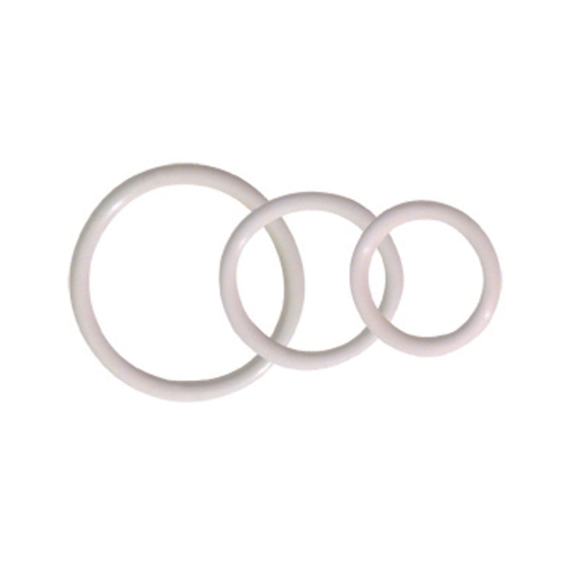 Cock Ring Set Soft Clamshell (3 Rings)