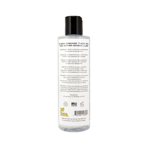 Elbow Grease H2O Thick Gel - 8.5 oz
