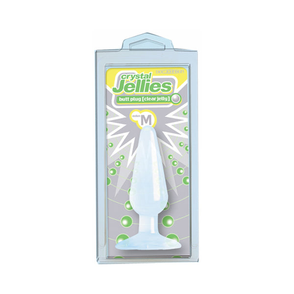 Crystal Jellies Butt Plug Med Clear