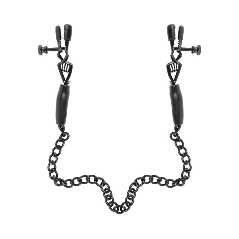 Fetish Fantasy Series Adjustable Nipple Chain Clamps