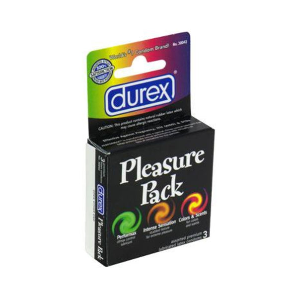 Durex Pleasure Pack 3`s