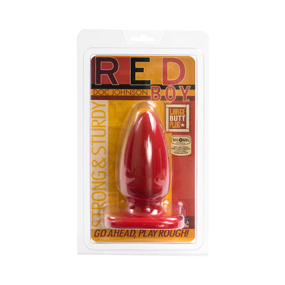 Red Boy - Large Butt Plug Red