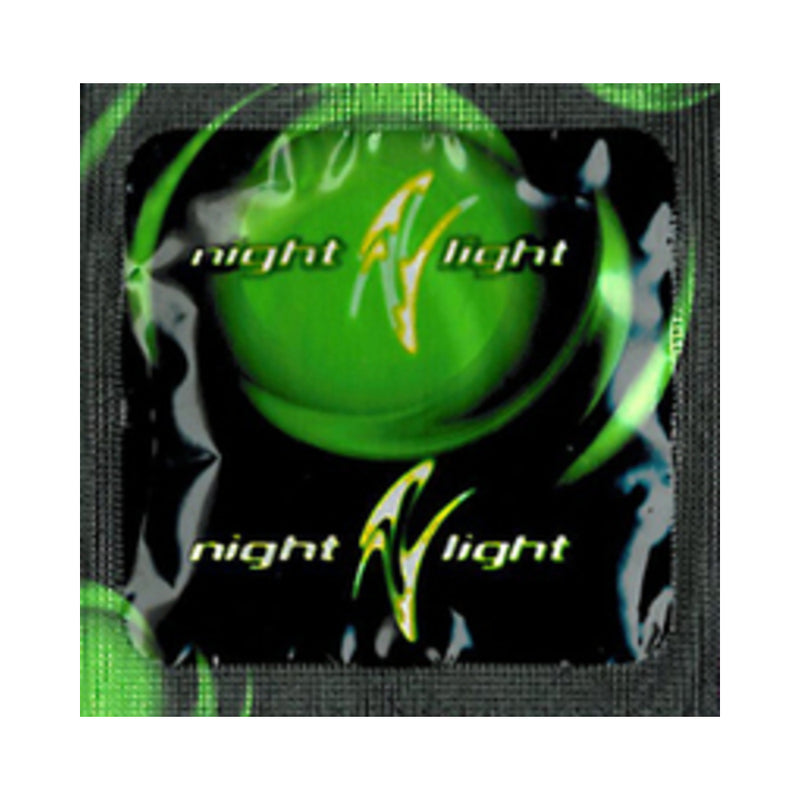 Night Light Glow-in-the-dark Condoms (3 Pack)
