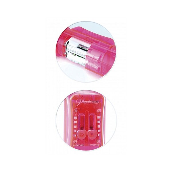 Total Ecstasy Triple Stimulator Pink Vibrator
