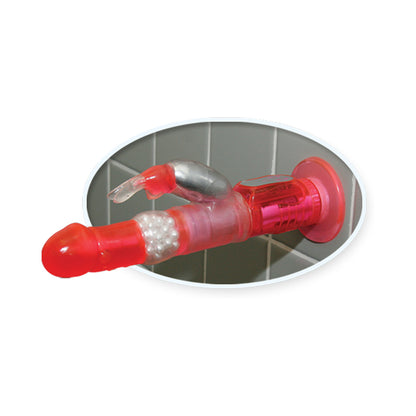 Rabbit Pearl Waterproof Deluxe Rotating Wall Bangers Pink