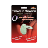 Tongue Dinger Night Stroker Vibrating Ring Glow In The Dark