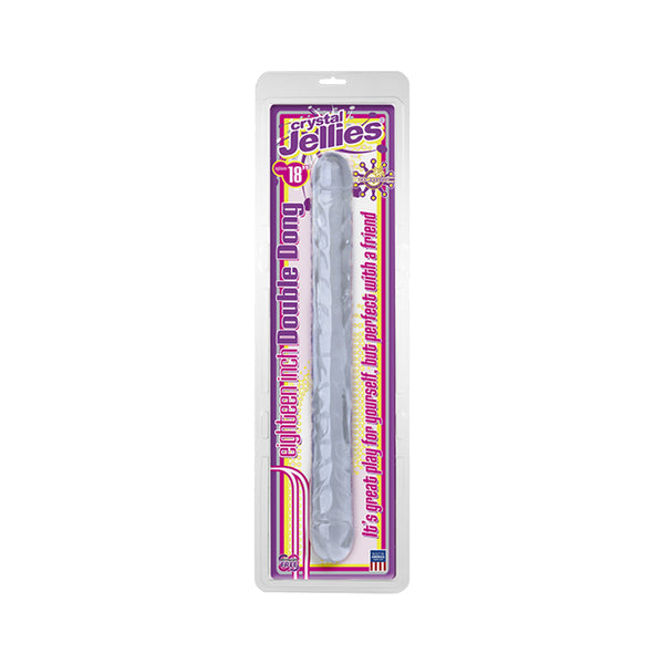 Crystal Jellies Double Dong Pink 18