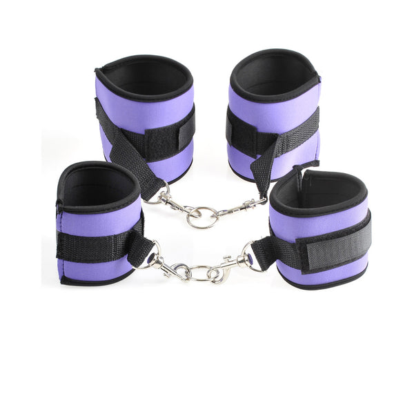 Ff Purple Pleasure Bondage Set