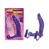 Double Penetrator Ultimate Cockring-Purple