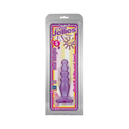 Crystal Jellies Anal Delight 5 Purple