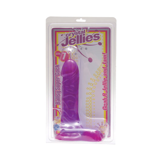 Crystal Jellies Ballsy Super Cock Pu 7in