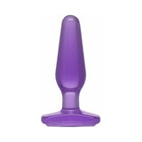 Crystal Jellies Butt Plug Purple Medium