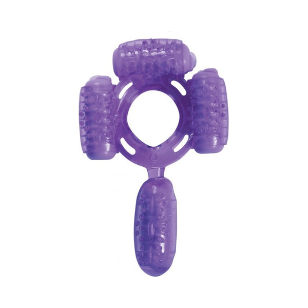 Super Quad Vibrating Cock Ring