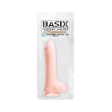 Basix 8 Dong W/suction Flesh