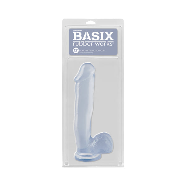 Basix 12 Dong W/suction Clear