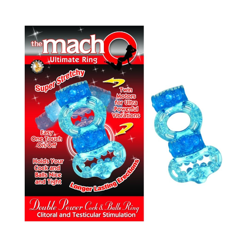 Double Power C*ck and Ball Ring