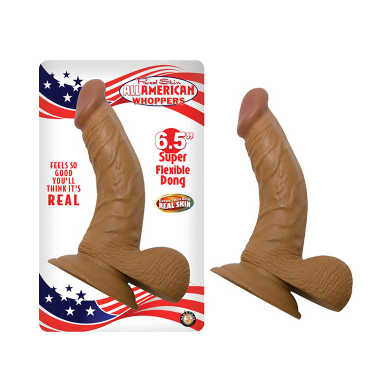 Latin American Whoppers Curved Dong With Balls