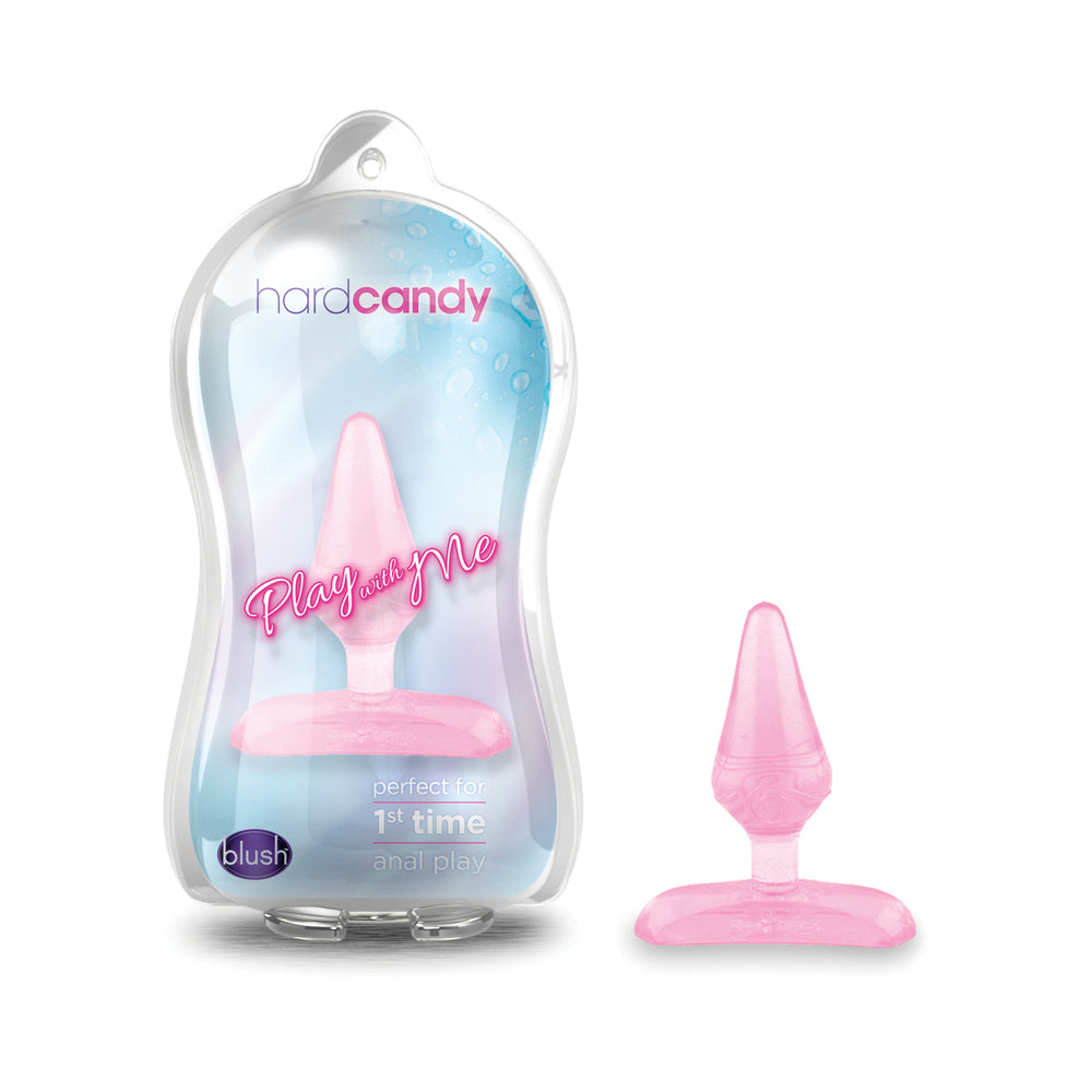 Blush Play With Me Hard Candy Anal Toy - Purple