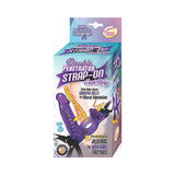 Double Penetrator Strap-On C-Ring (Red)