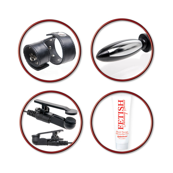Fetish Fantasy Series Deluxe Shock Therapy  Travel Kit