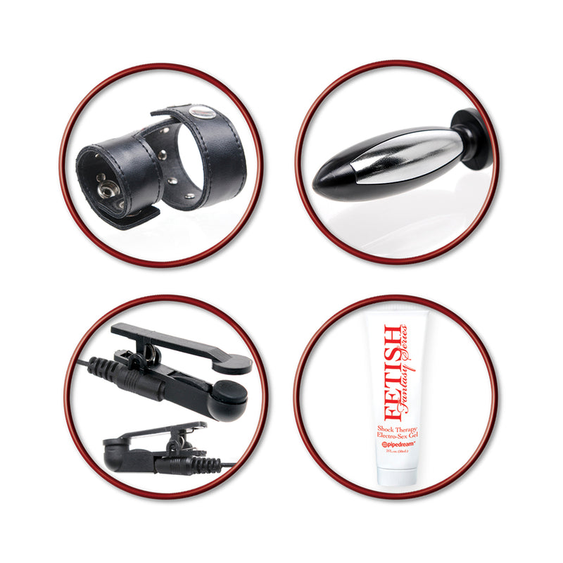 Fetish Fantasy Series Deluxe Shock Therapy  Travel Kit
