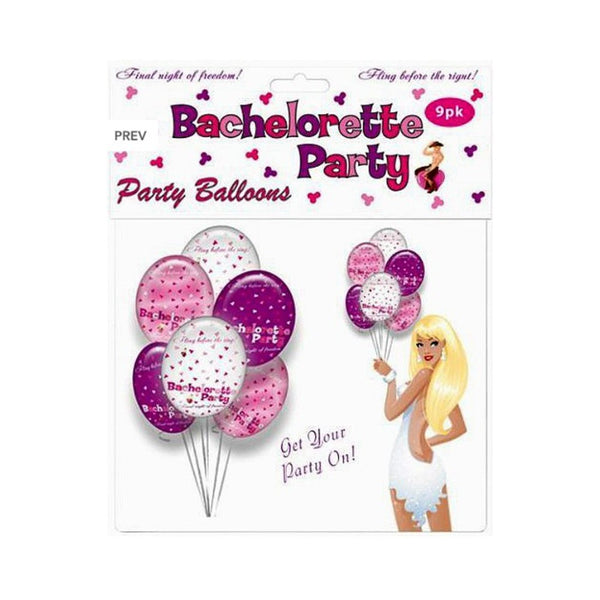 Bachelorette Foil Balloons Set (9)