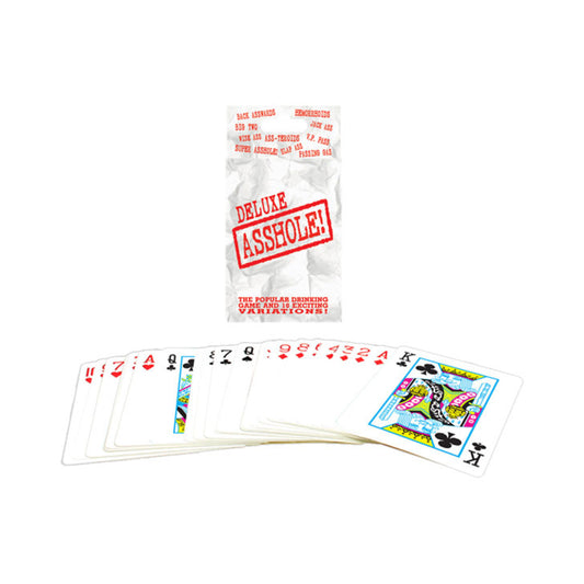 Deluxe Asshole Card Game Poker Size
