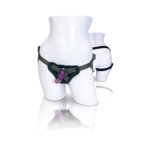 S&m Strap-on & Silicone Dildo Kit