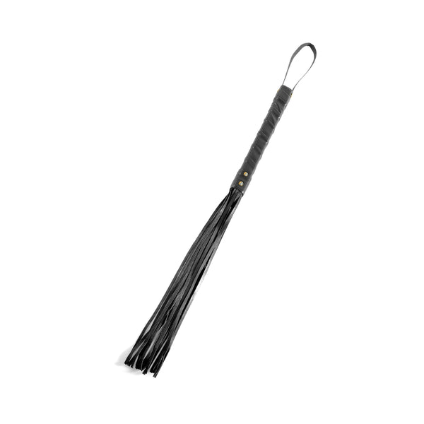 Ffle Cat O Nine Tails Leather Black