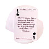 Zero Tolerance Getting & Giving Cunnilingus Cards