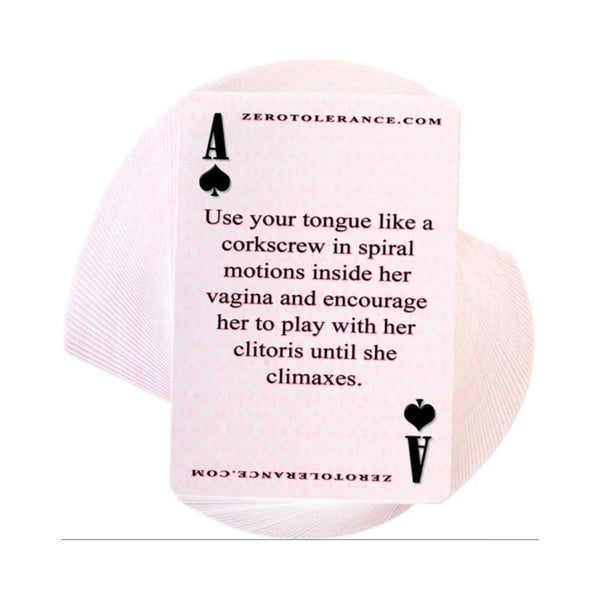 Zero Tolerance Getting & Giving Cunnilingus Cards