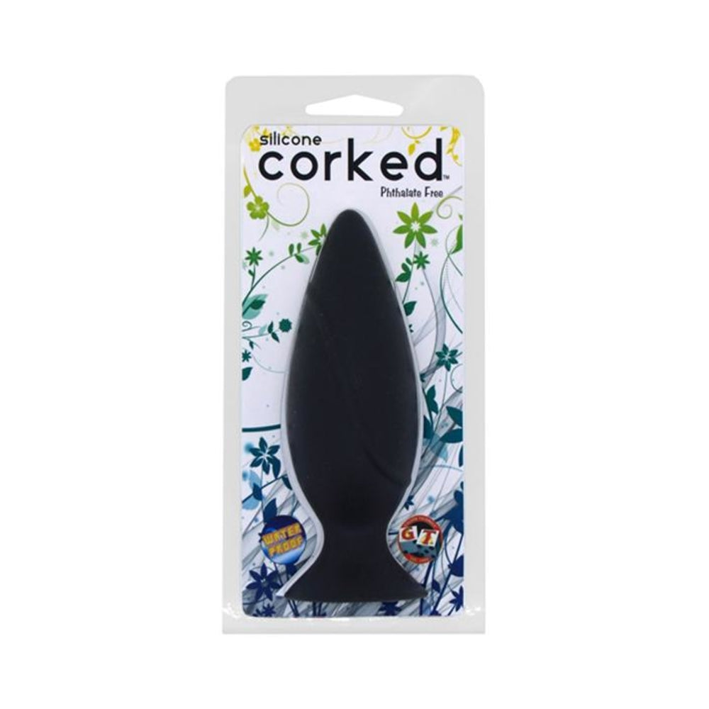 Corked Silicone Small Butt Plug