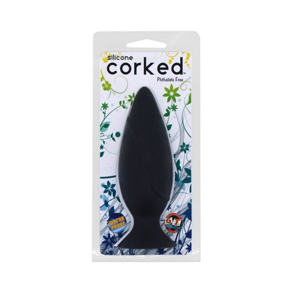 Corked Silicone Small Butt Plug
