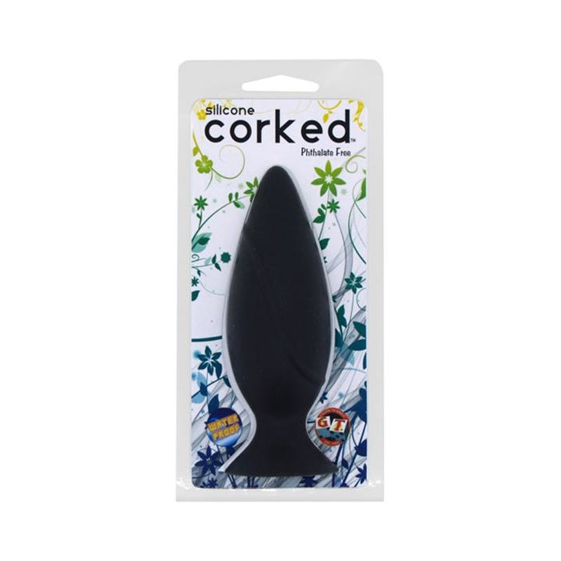 Corked Silicone Small Butt Plug