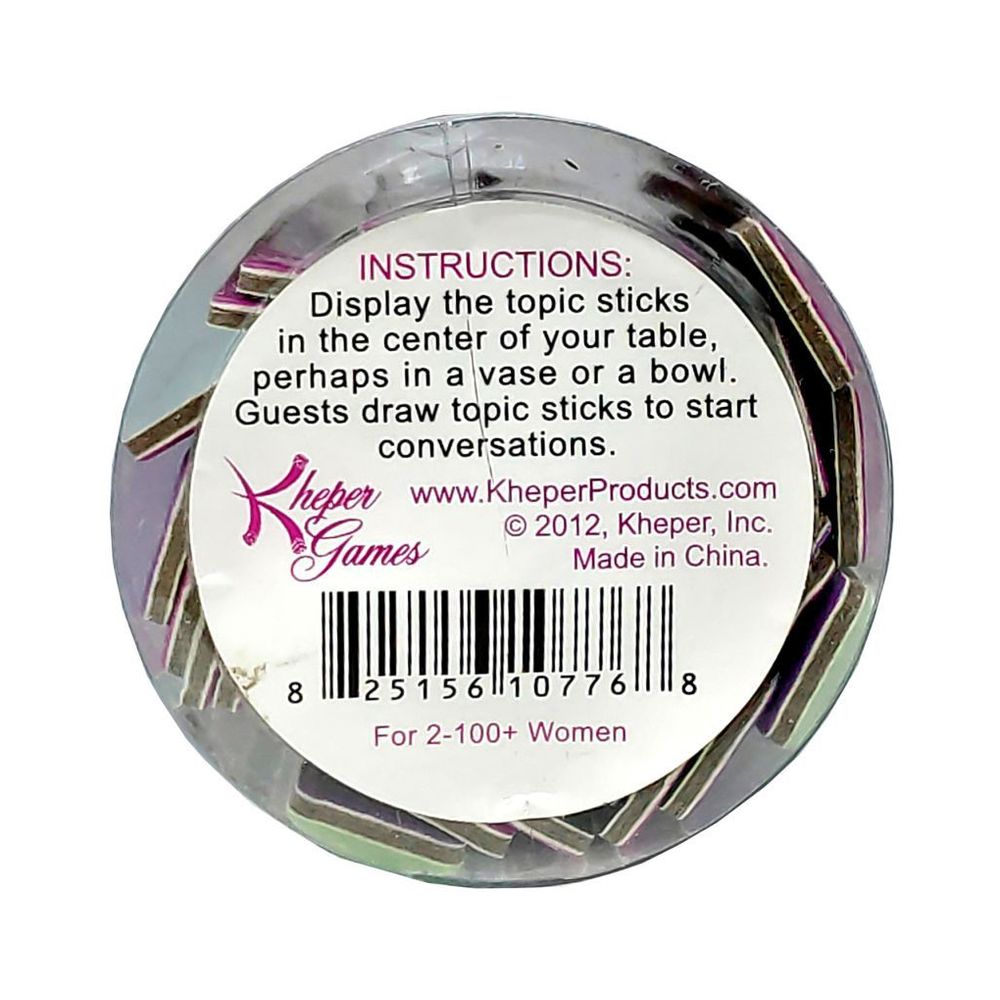 Ladies Night Topic Sticks