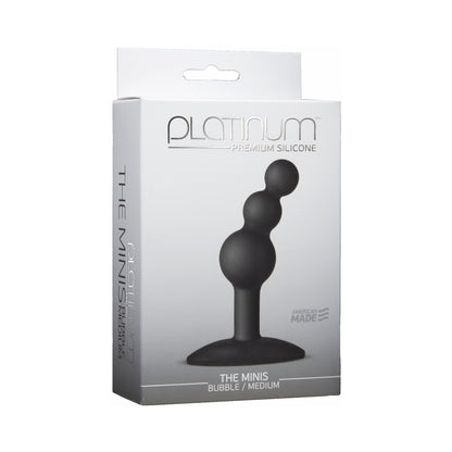Platinum The Minis Bubble Anal Plug Medium