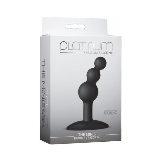 Platinum The Minis Bubble Anal Plug Medium
