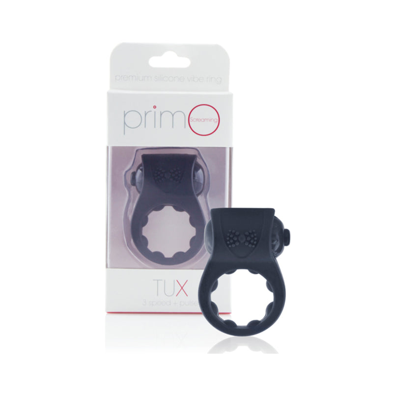 PrimO Tux Blue Vibrating Ring