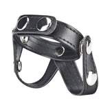 CB Gear V-style cock ring w/ball divider